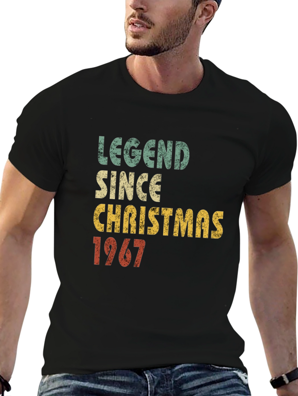 Legend Since Christmas 1967 Graphic T-Shirt