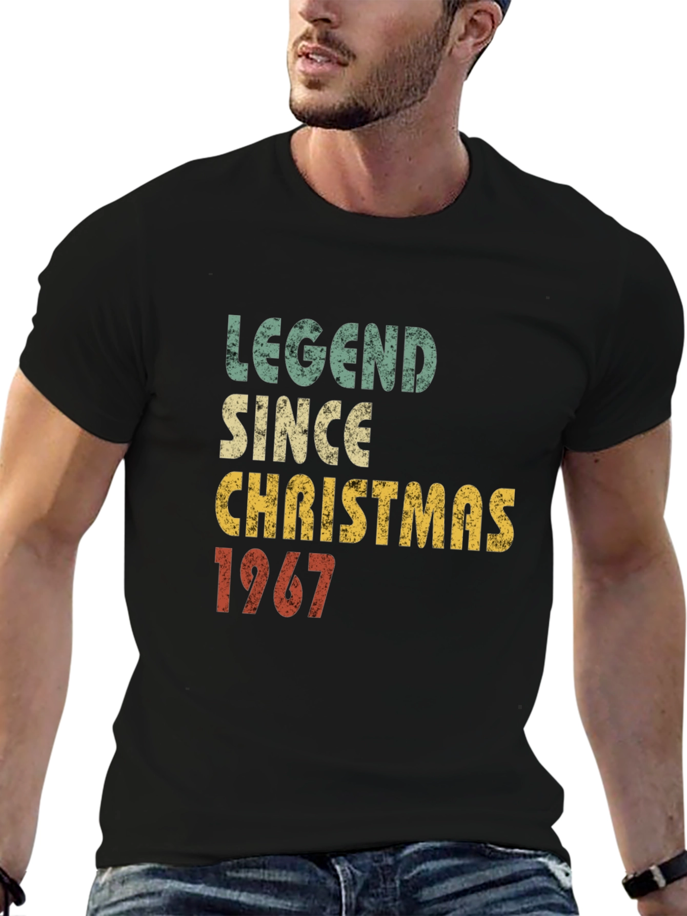 Legend Since Christmas 1967 Graphic T-Shirt