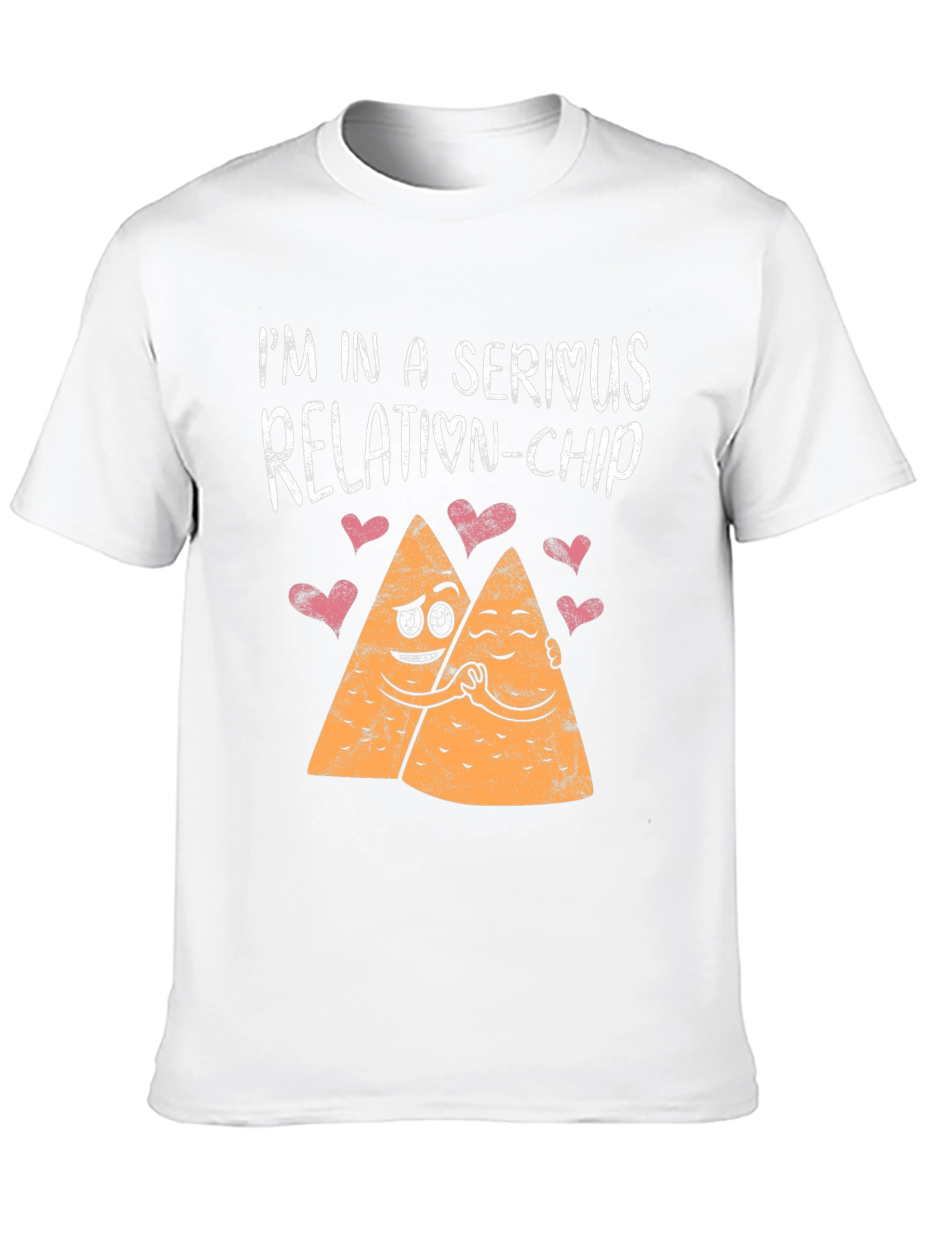 Serious Relation-Chip Black Graphic Tee
