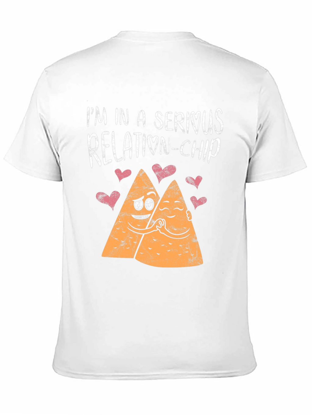 Serious Relation-Chip Black Graphic Tee