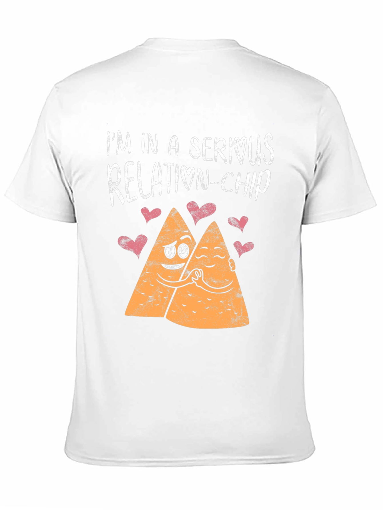 Serious Relation-Chip Black Graphic Tee