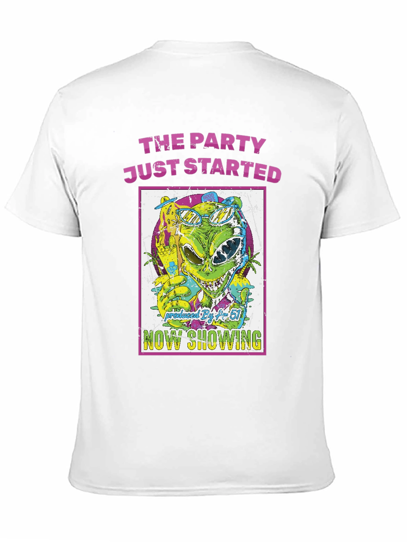 Party Alien Graphic Tee