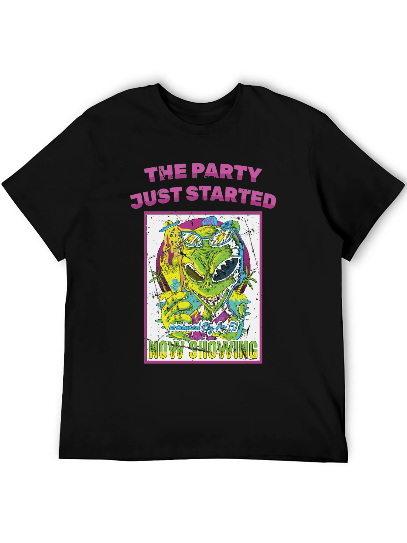 Party Alien Graphic Tee