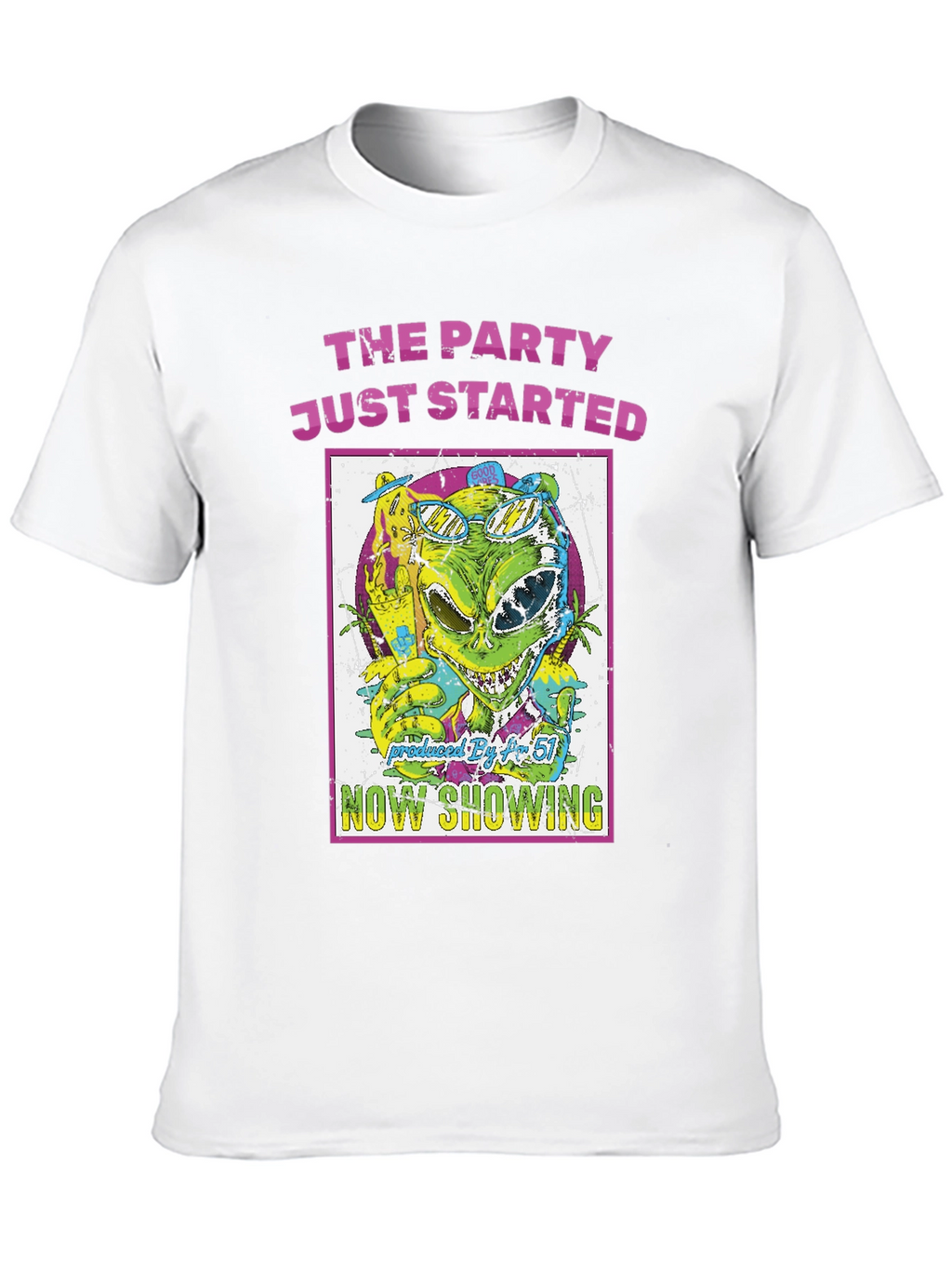 Party Alien Graphic Tee