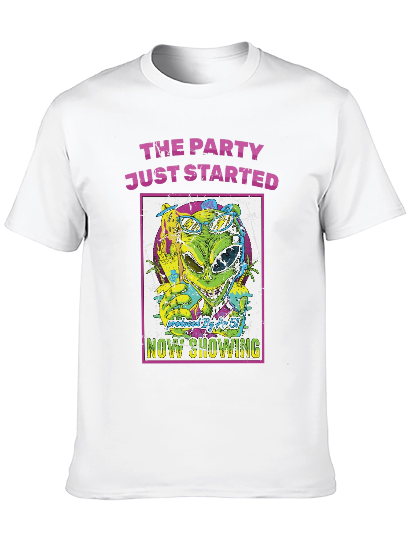 Party Alien Graphic Tee