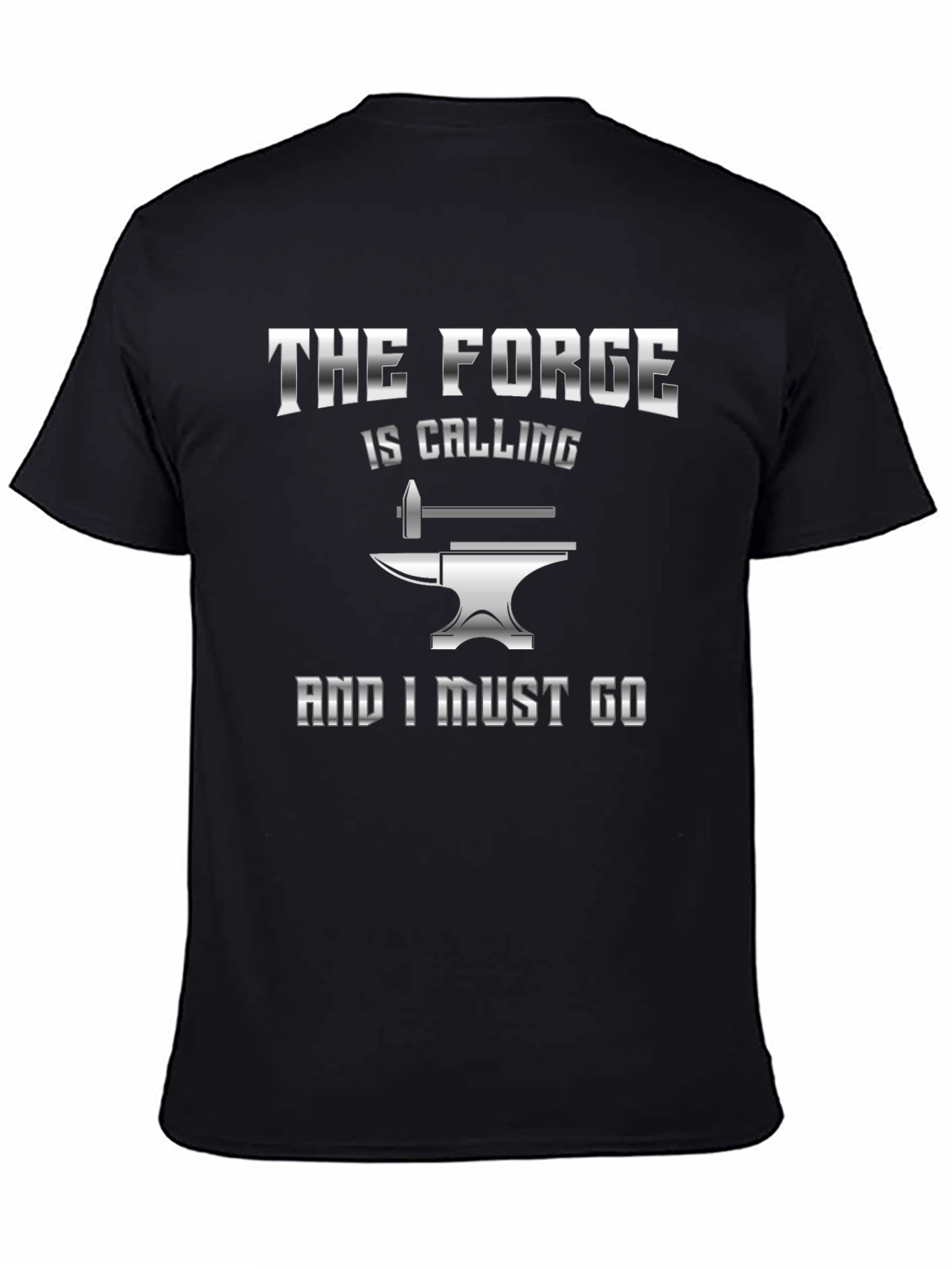 The Forge Is Calling Black T-Shirt