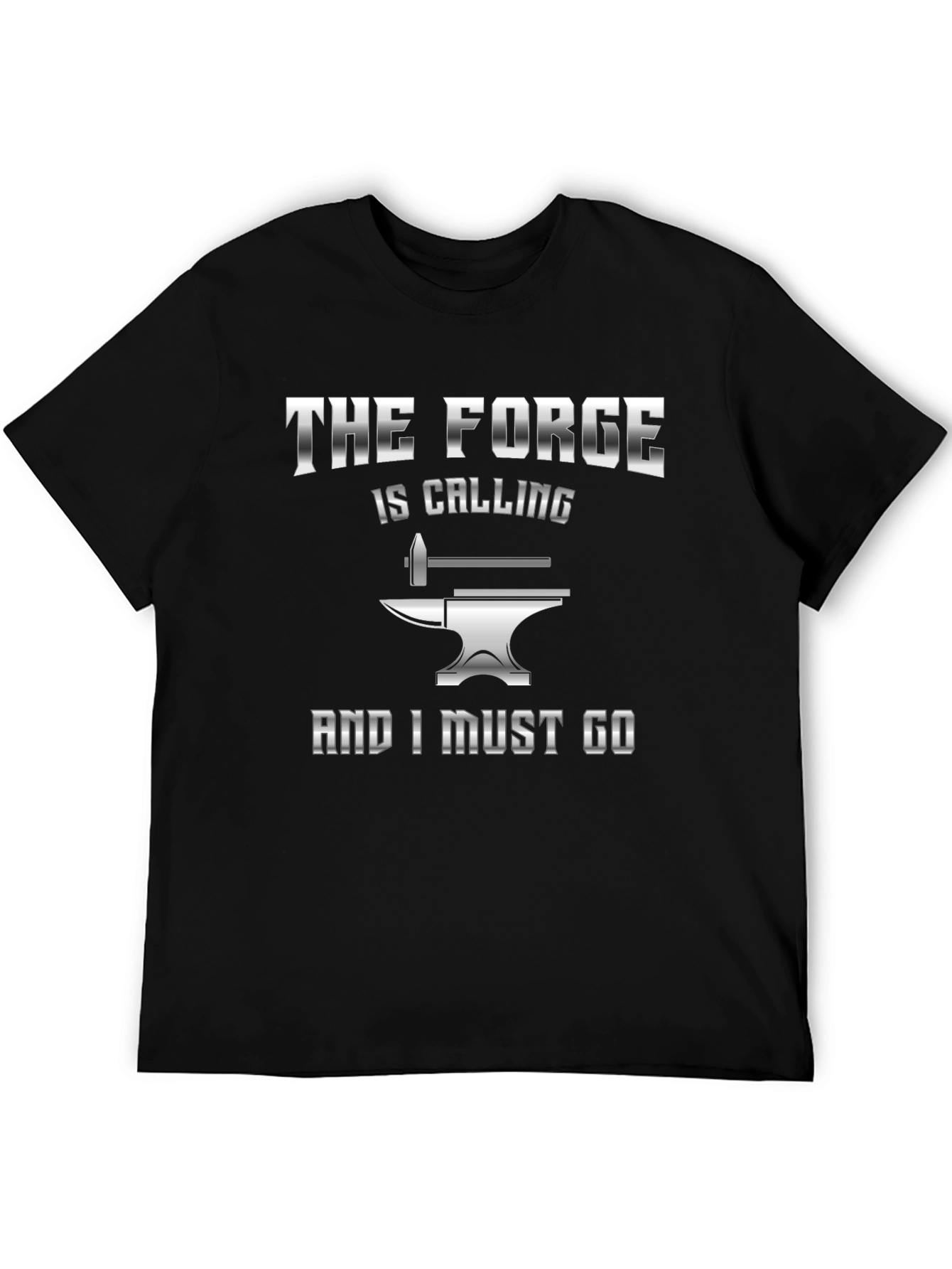 The Forge Is Calling Black T-Shirt