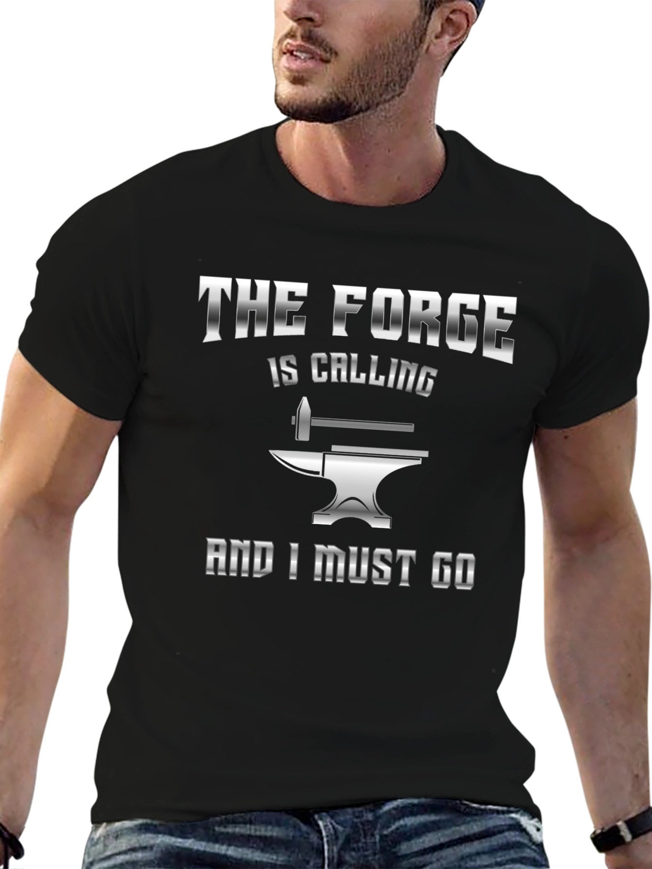 The Forge Is Calling Black T-Shirt