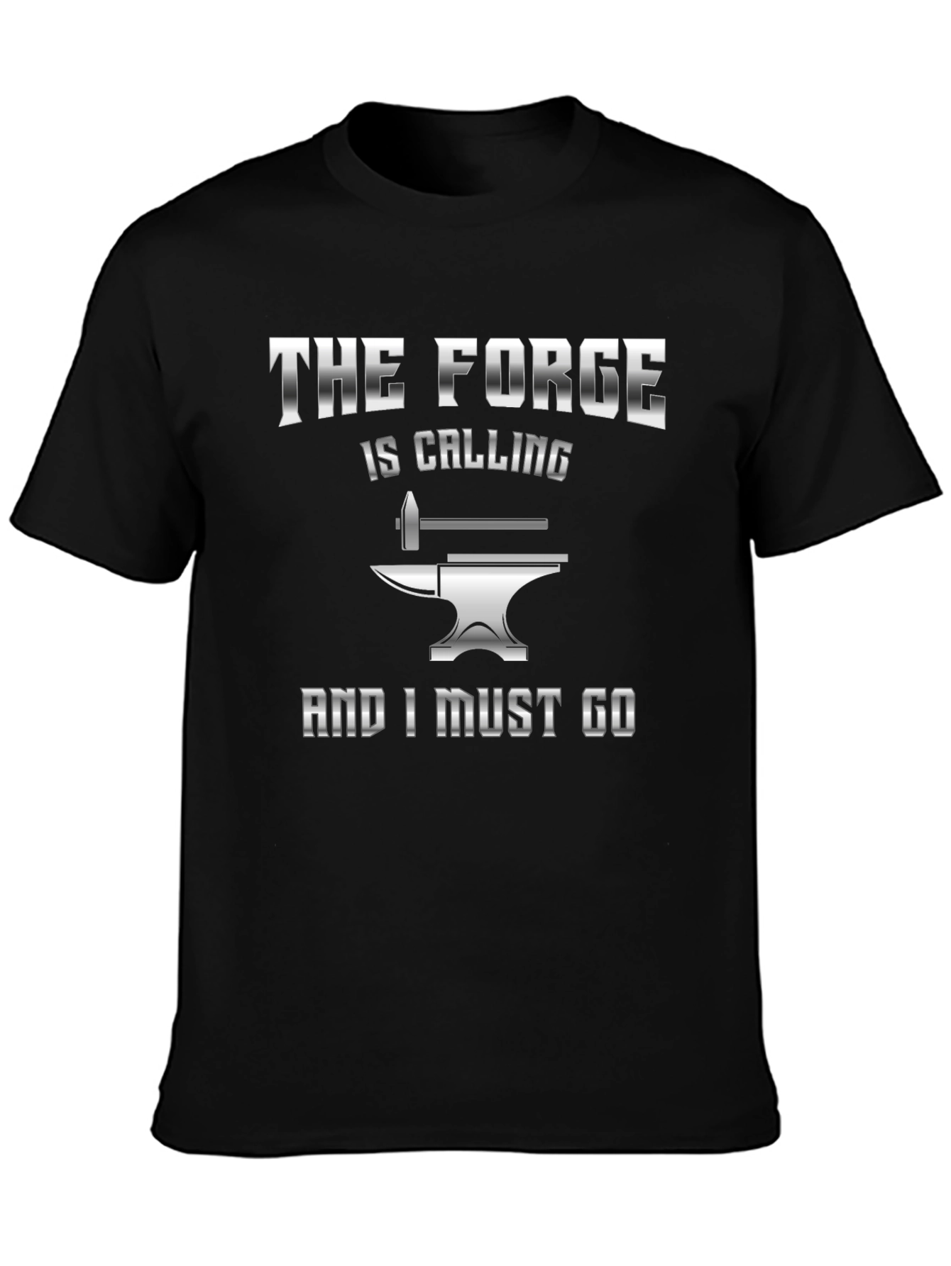 The Forge Is Calling Black T-Shirt
