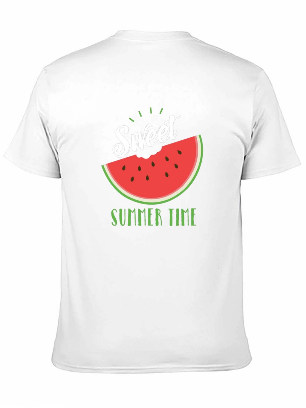 Sweet Summer Time Black T-Shirt
