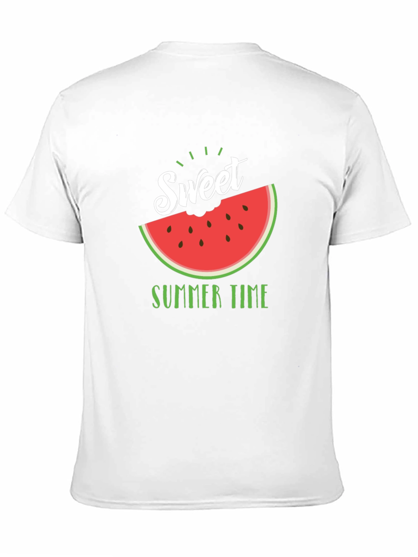 Sweet Summer Time Black T-Shirt