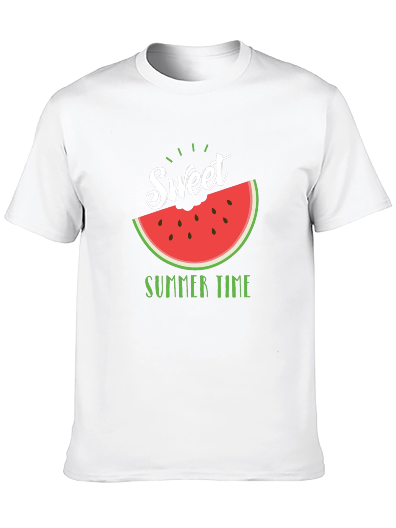 Sweet Summer Time Black T-Shirt