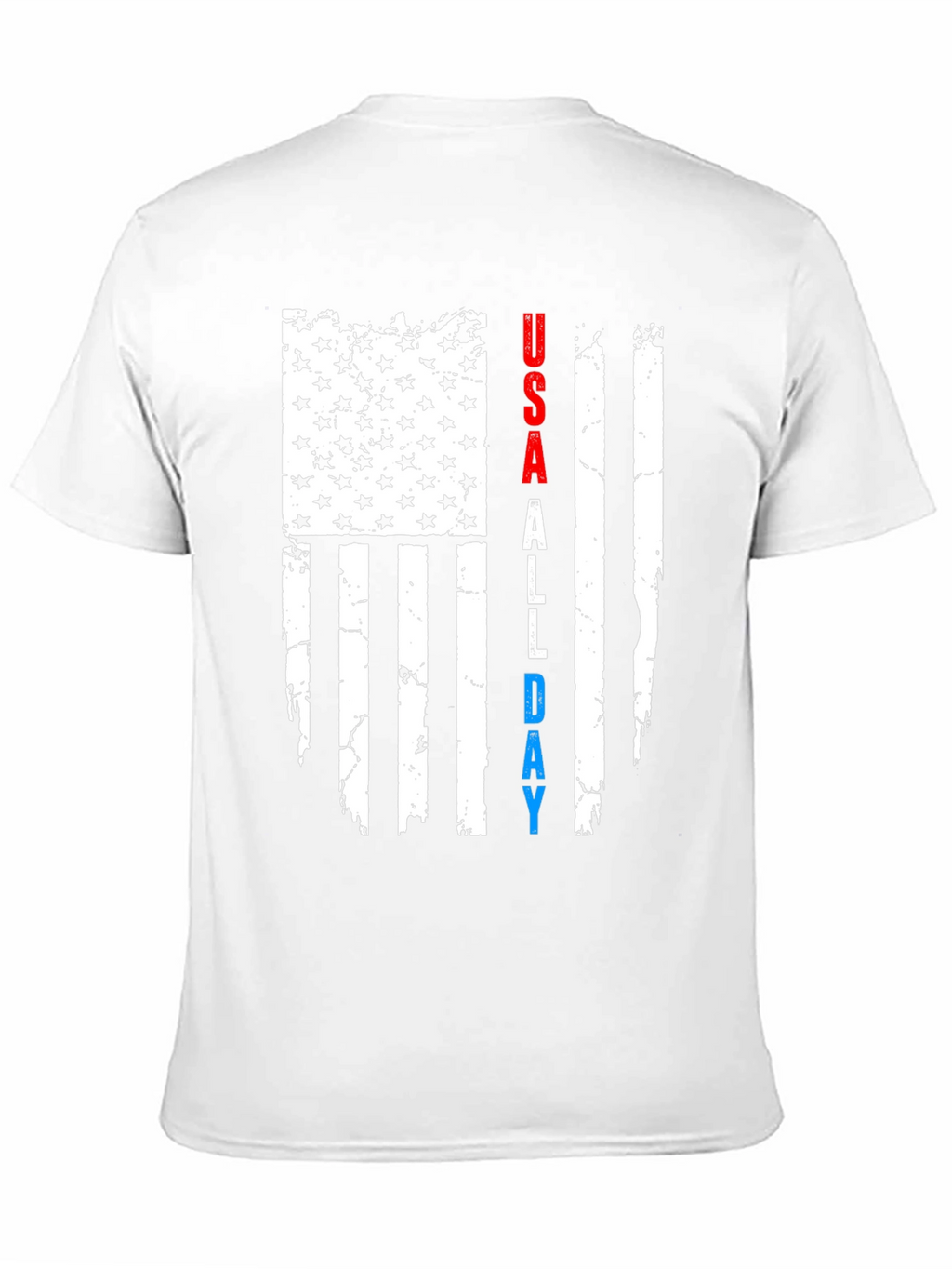 USA All Day Patriotic T-Shirt