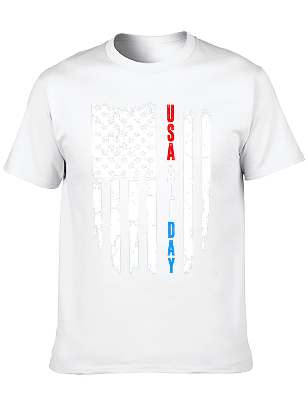 USA All Day Patriotic T-Shirt