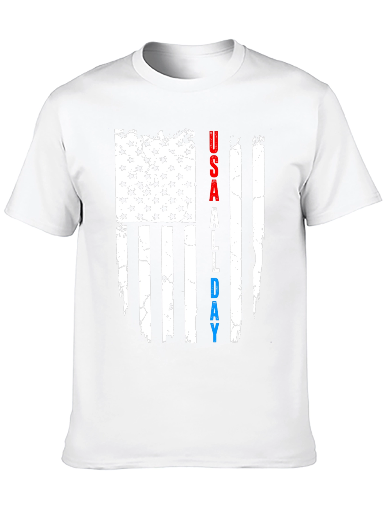 USA All Day Patriotic T-Shirt