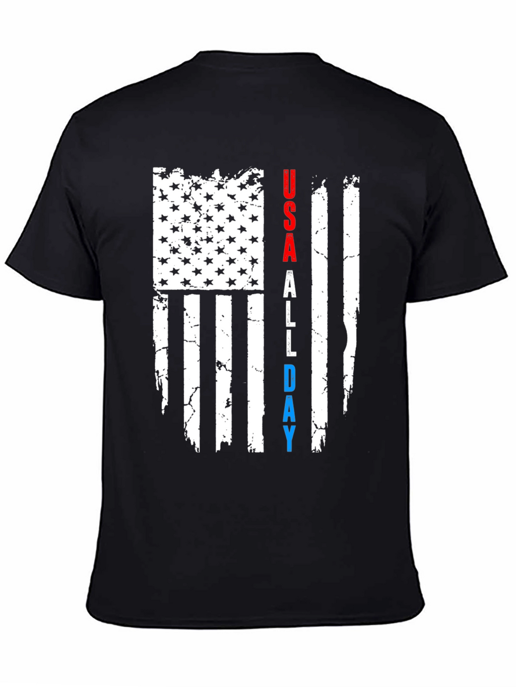 USA All Day Patriotic T-Shirt