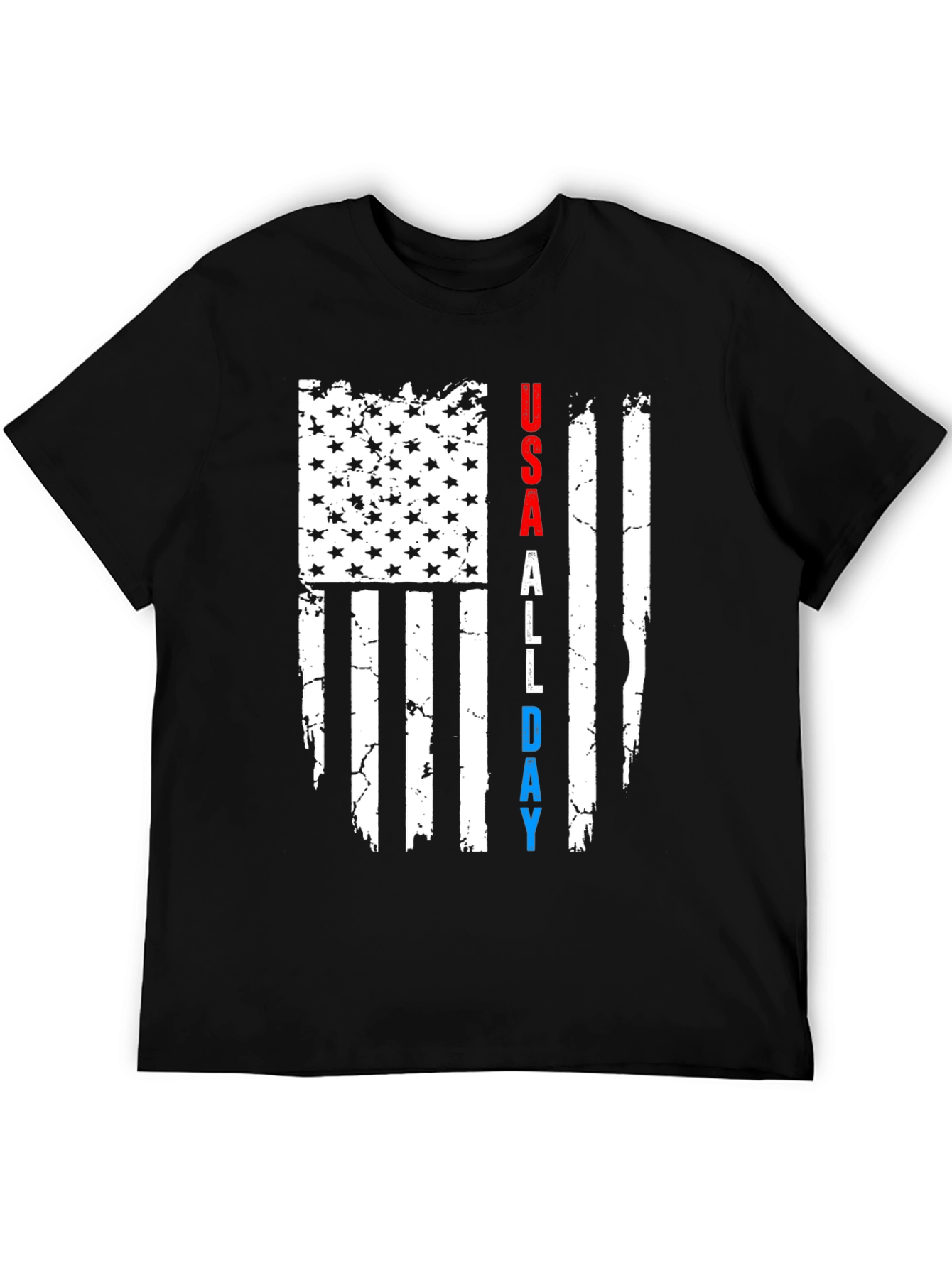 USA All Day Patriotic T-Shirt