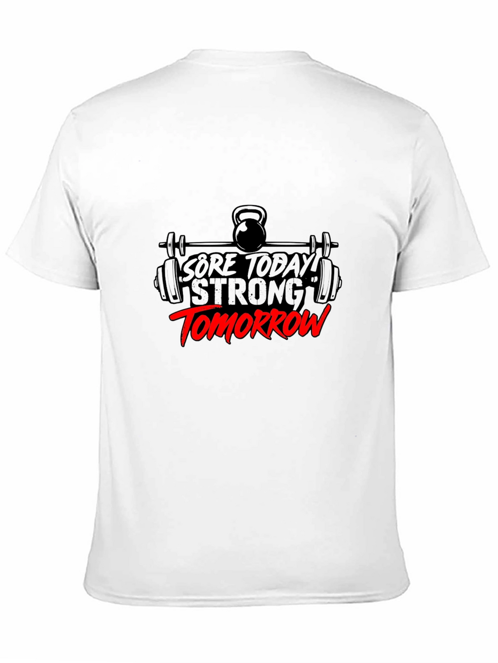 Sore Today Strong Tomorrow Black Graphic Tee
