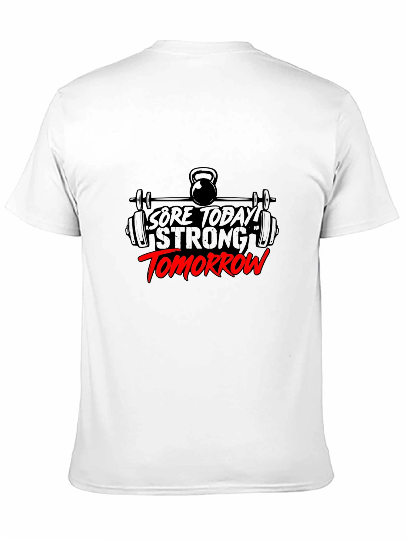 Sore Today Strong Tomorrow Black Graphic Tee
