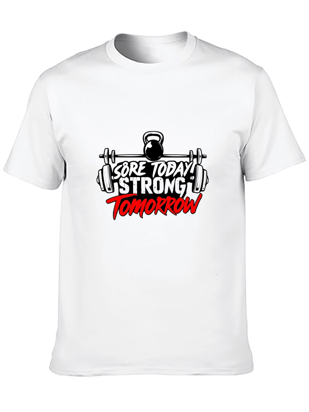 Sore Today Strong Tomorrow Black Graphic Tee