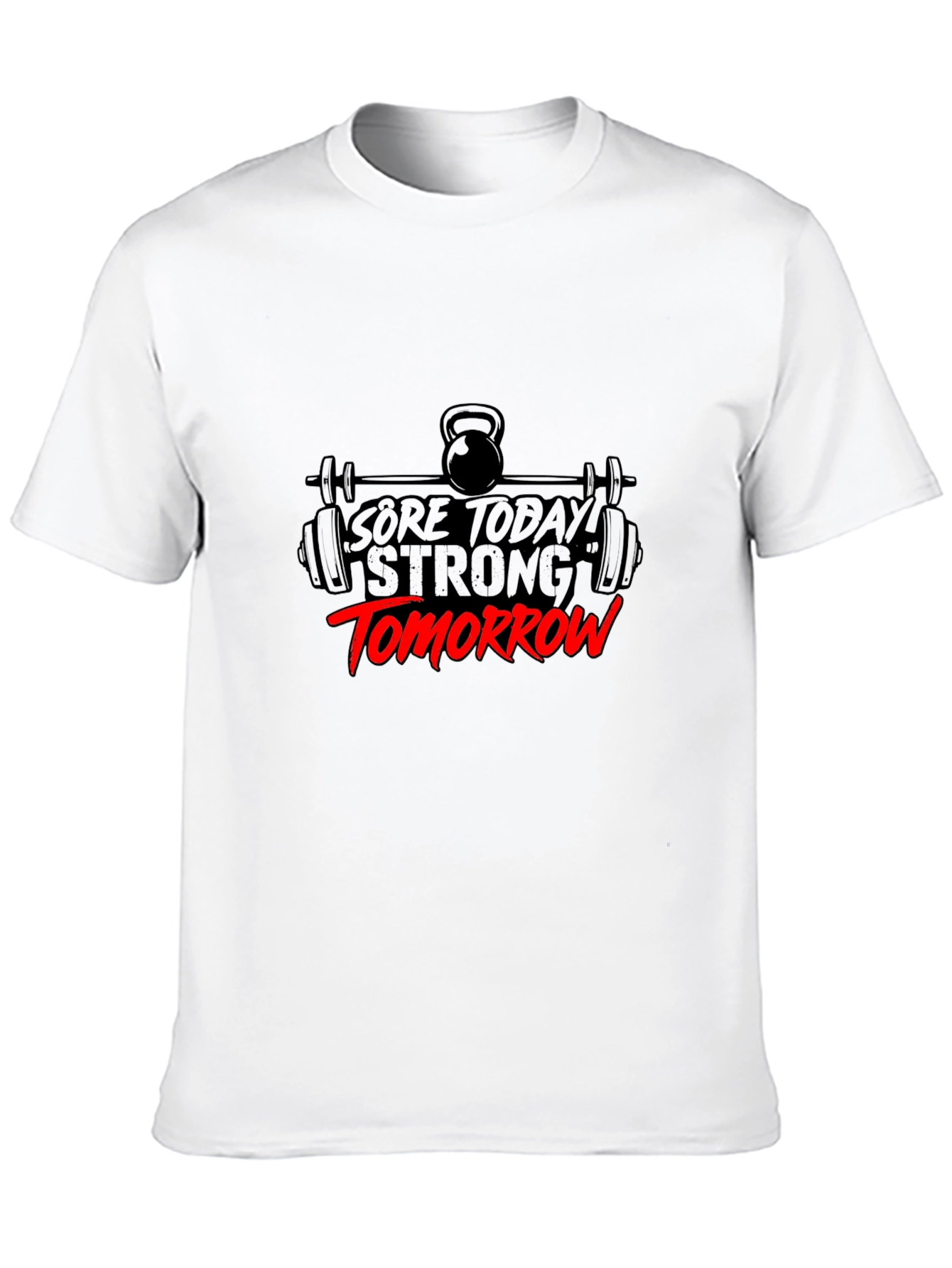 Sore Today Strong Tomorrow Black Graphic Tee