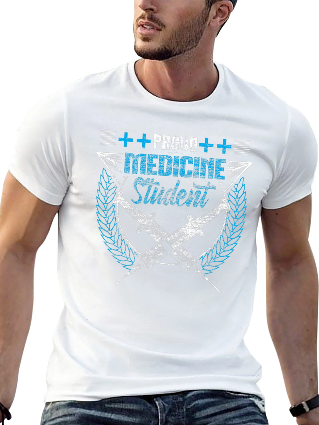 Proud Medicine Student Graphic Tee