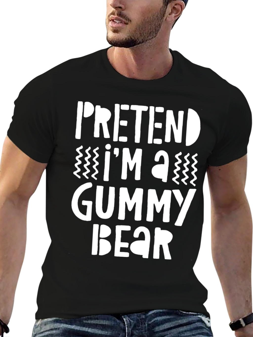 Funny Gummy Bear T-Shirt Pretend Im A Gummy Bear