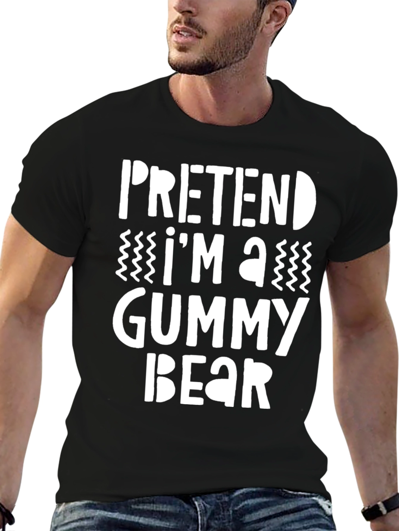Funny Gummy Bear T-Shirt Pretend Im A Gummy Bear