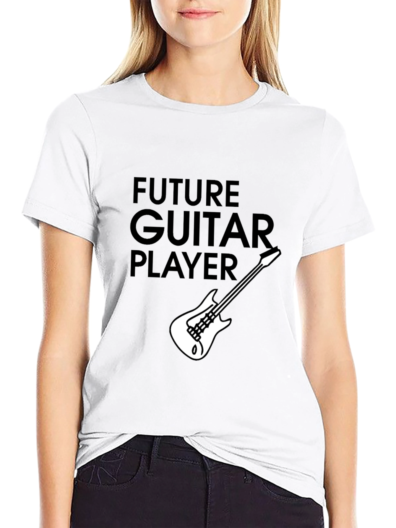 Future Guitar Player T-Shirt - Music Lover Tee