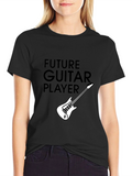 Future Guitar Player T-Shirt - Music Lover Tee