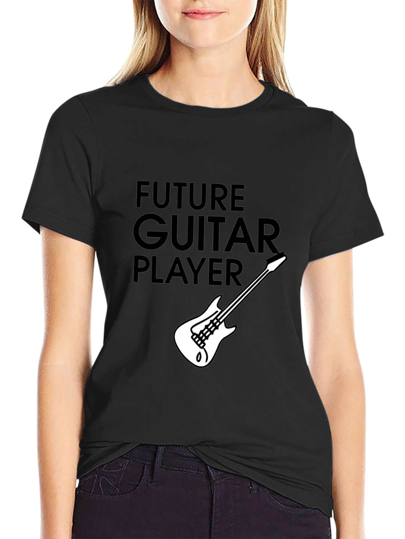 Future Guitar Player T-Shirt - Music Lover Tee