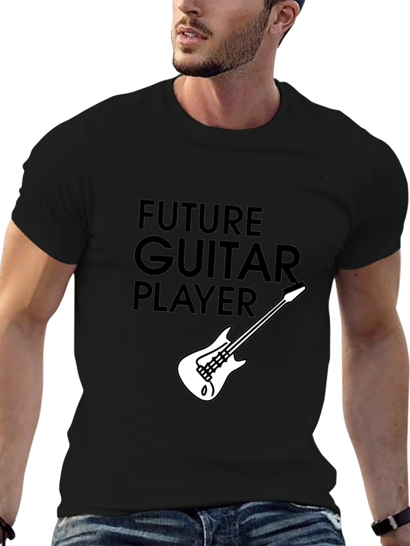 Future Guitar Player T-Shirt - Music Lover Tee