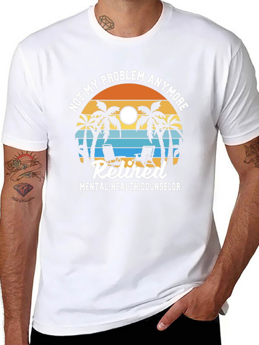Retired Mental Health Counselor T-Shirt