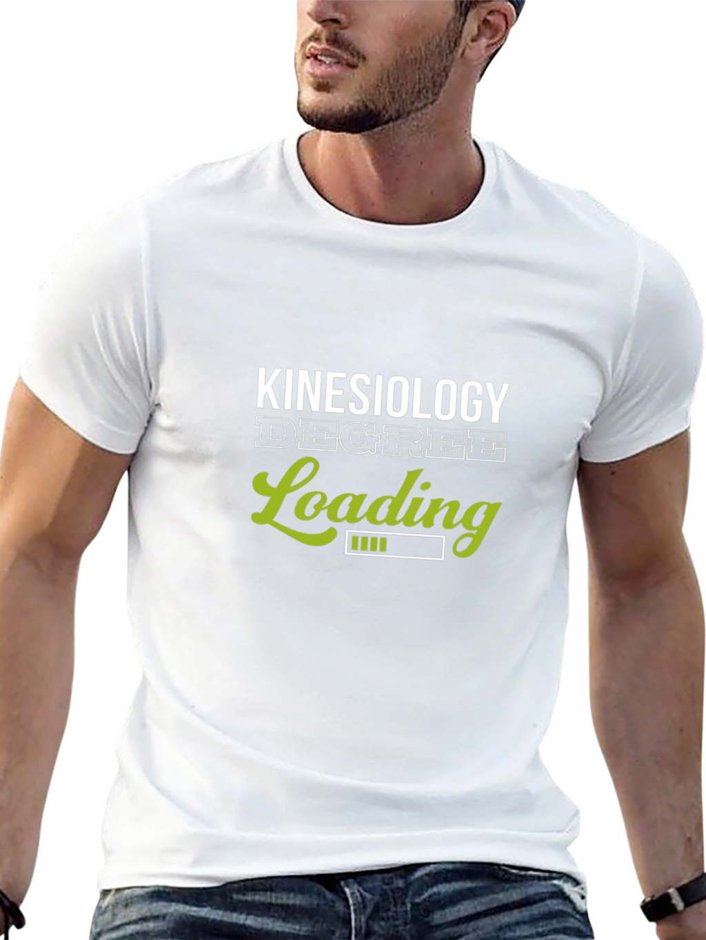 Kinesiology Degree Loading T-Shirt - Black
