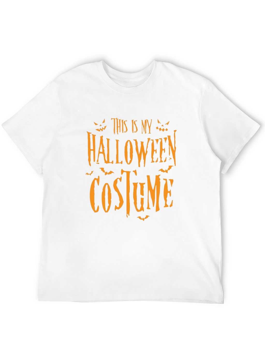 Halloween Costume Graphic T-Shirt - Black