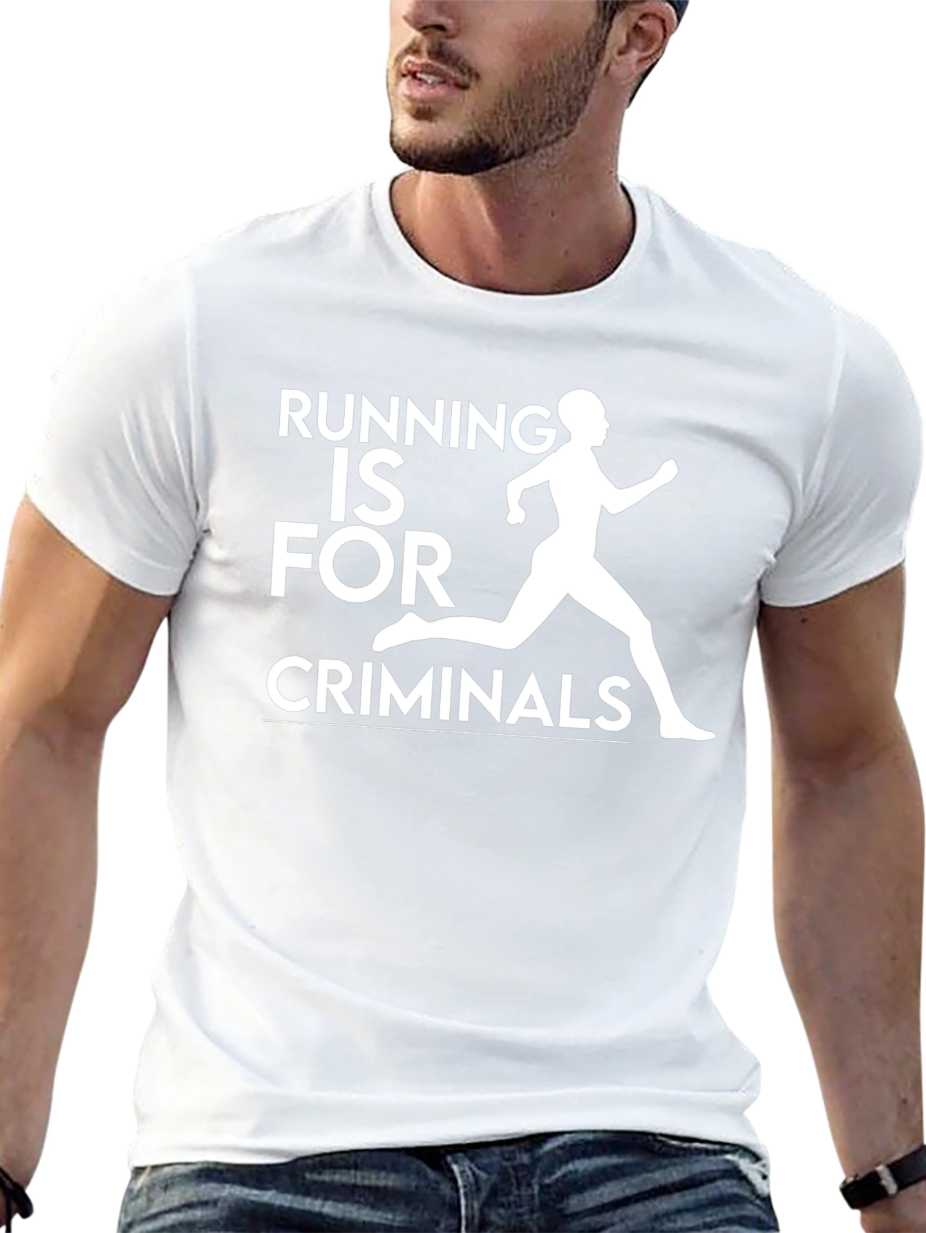 Running is For Criminals Graphic Tee