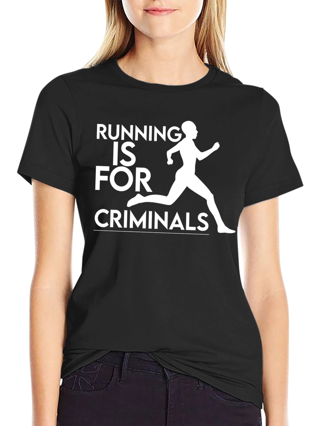 Running is For Criminals Graphic Tee