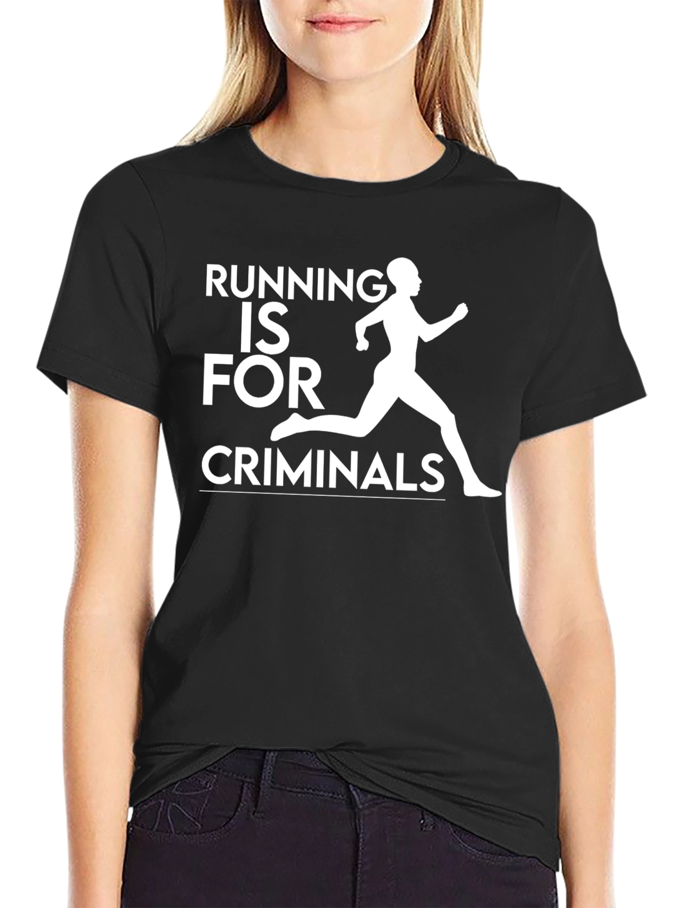 Running is For Criminals Graphic Tee