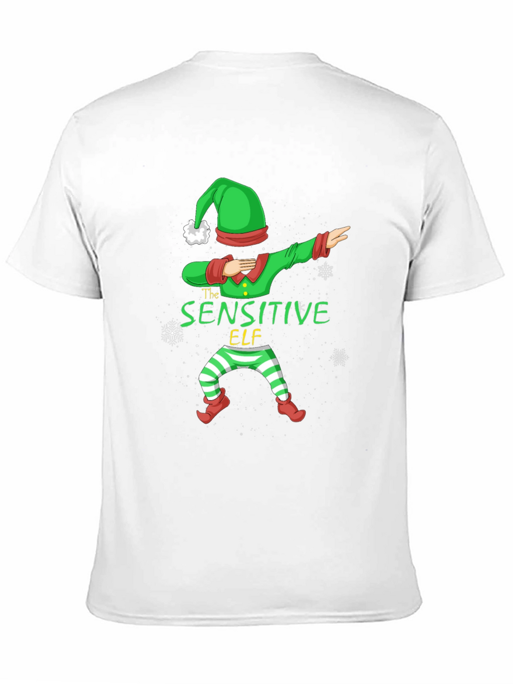 Sensitive Elf Dabbing Christmas T-Shirt