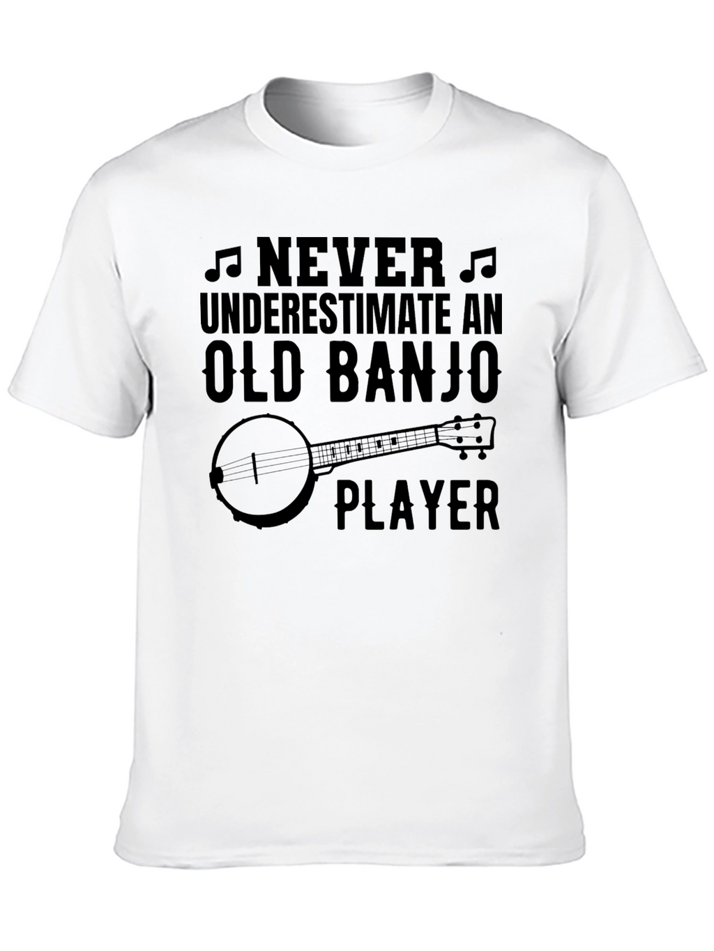 Old Banjo Player T-Shirt