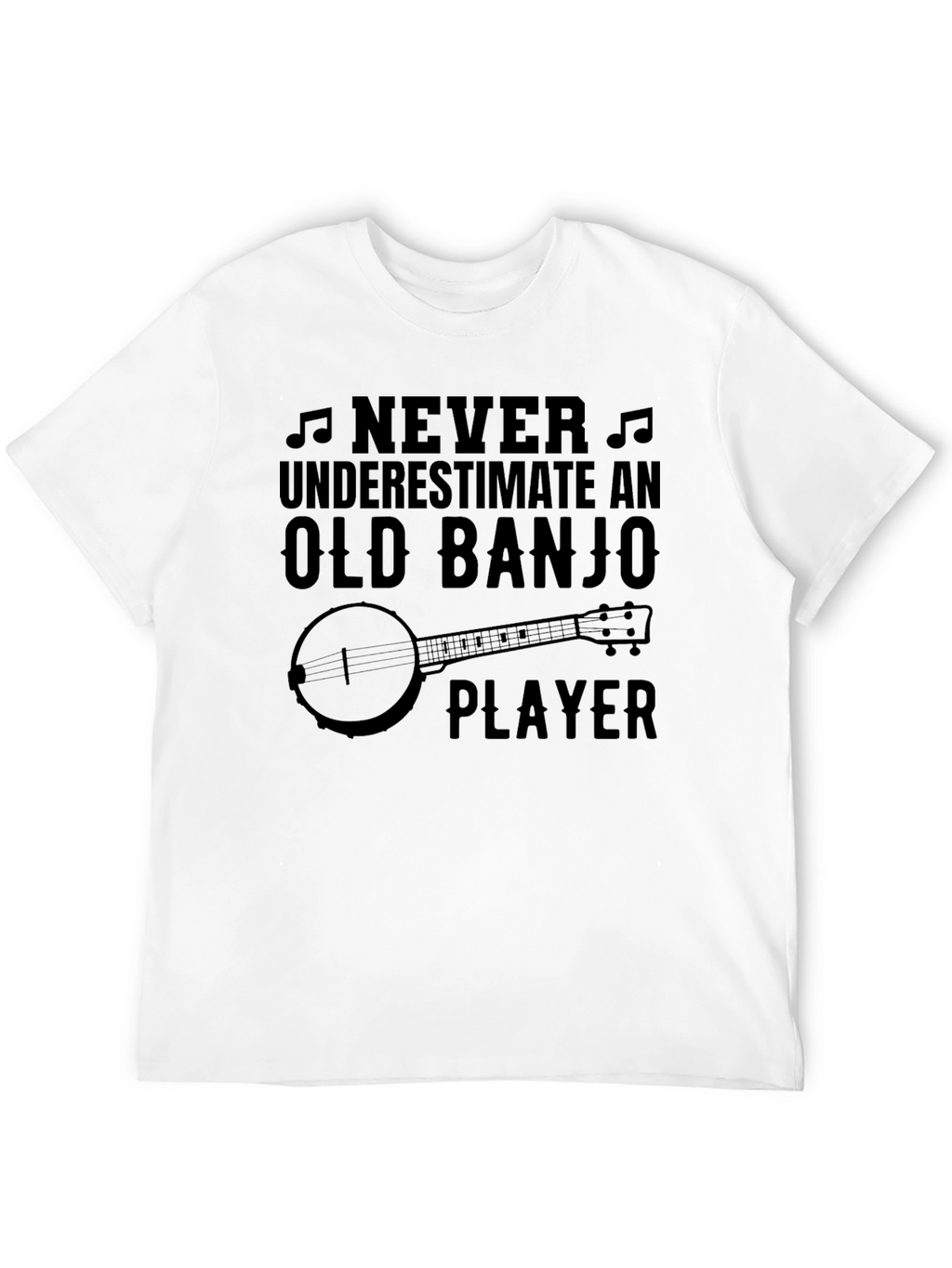 Old Banjo Player T-Shirt