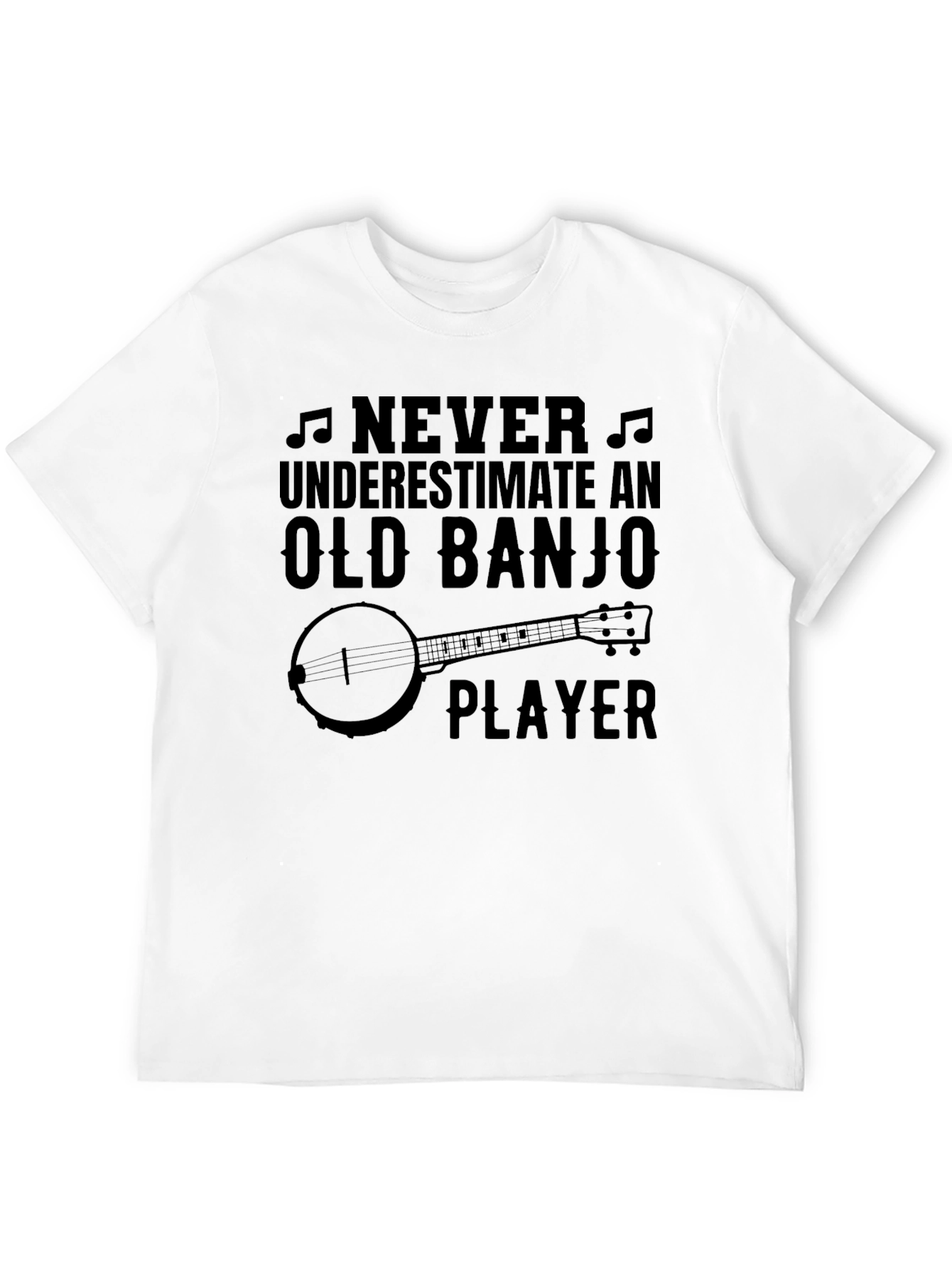 Old Banjo Player T-Shirt