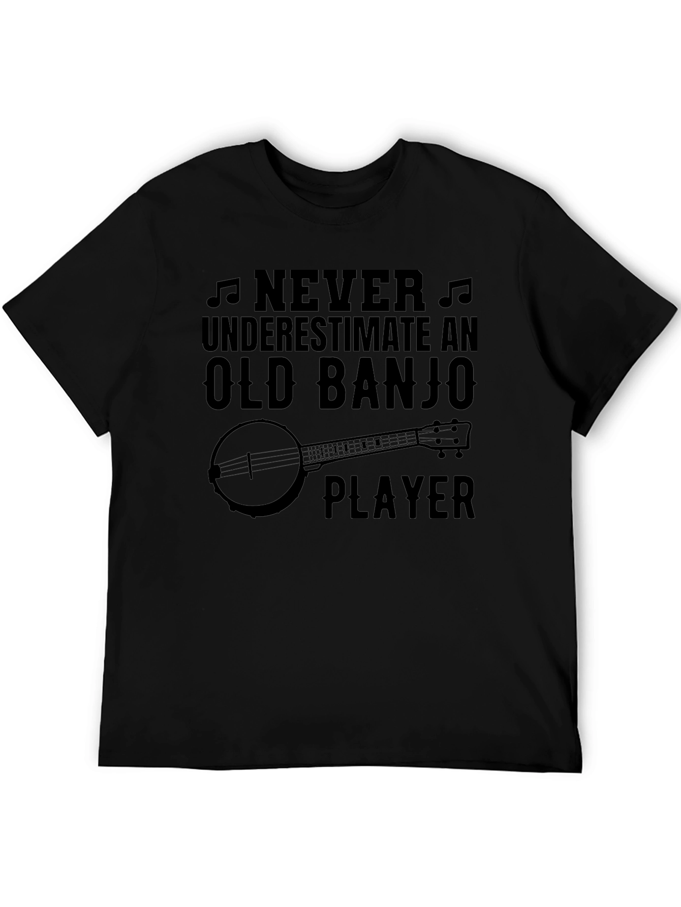 Old Banjo Player T-Shirt