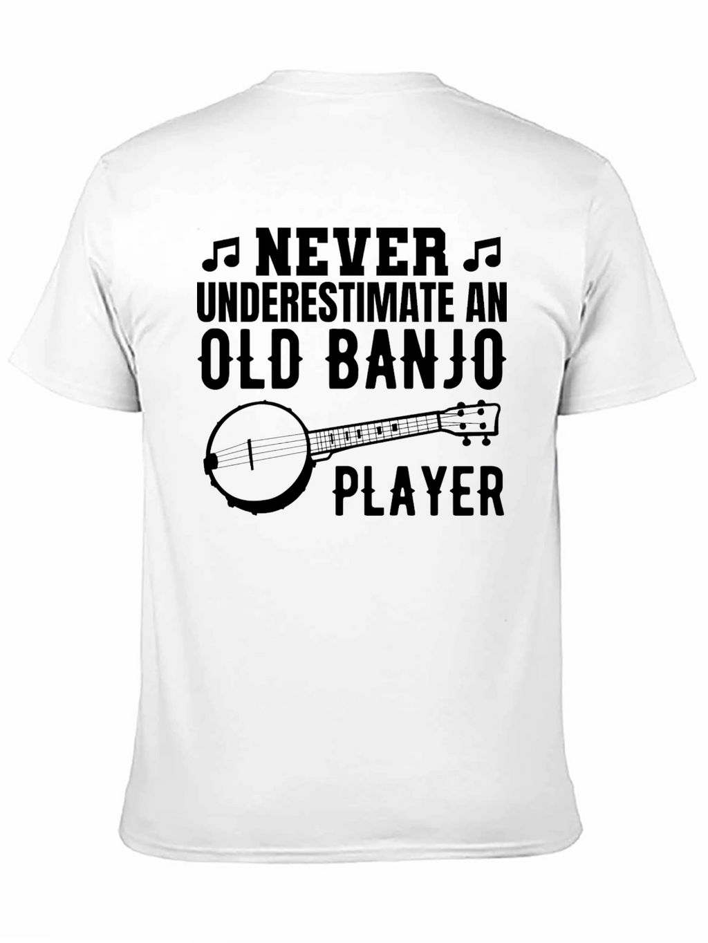 Old Banjo Player T-Shirt