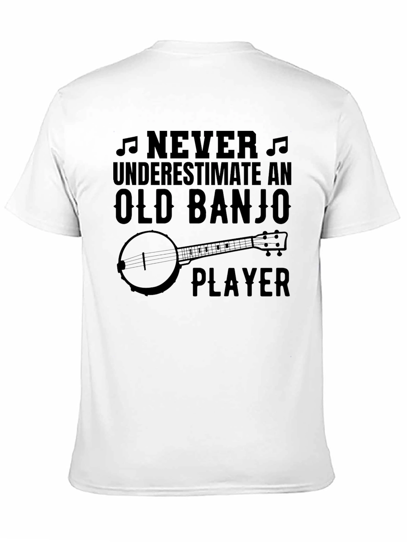 Old Banjo Player T-Shirt