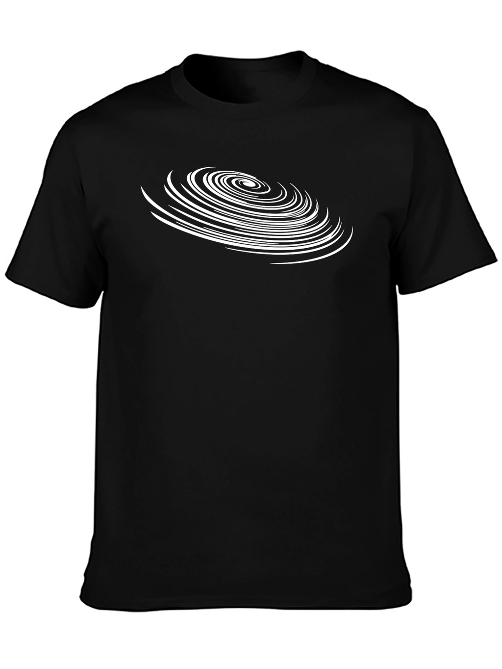 Hypnotic Swirl Graphic Tee - Modern Casual Style