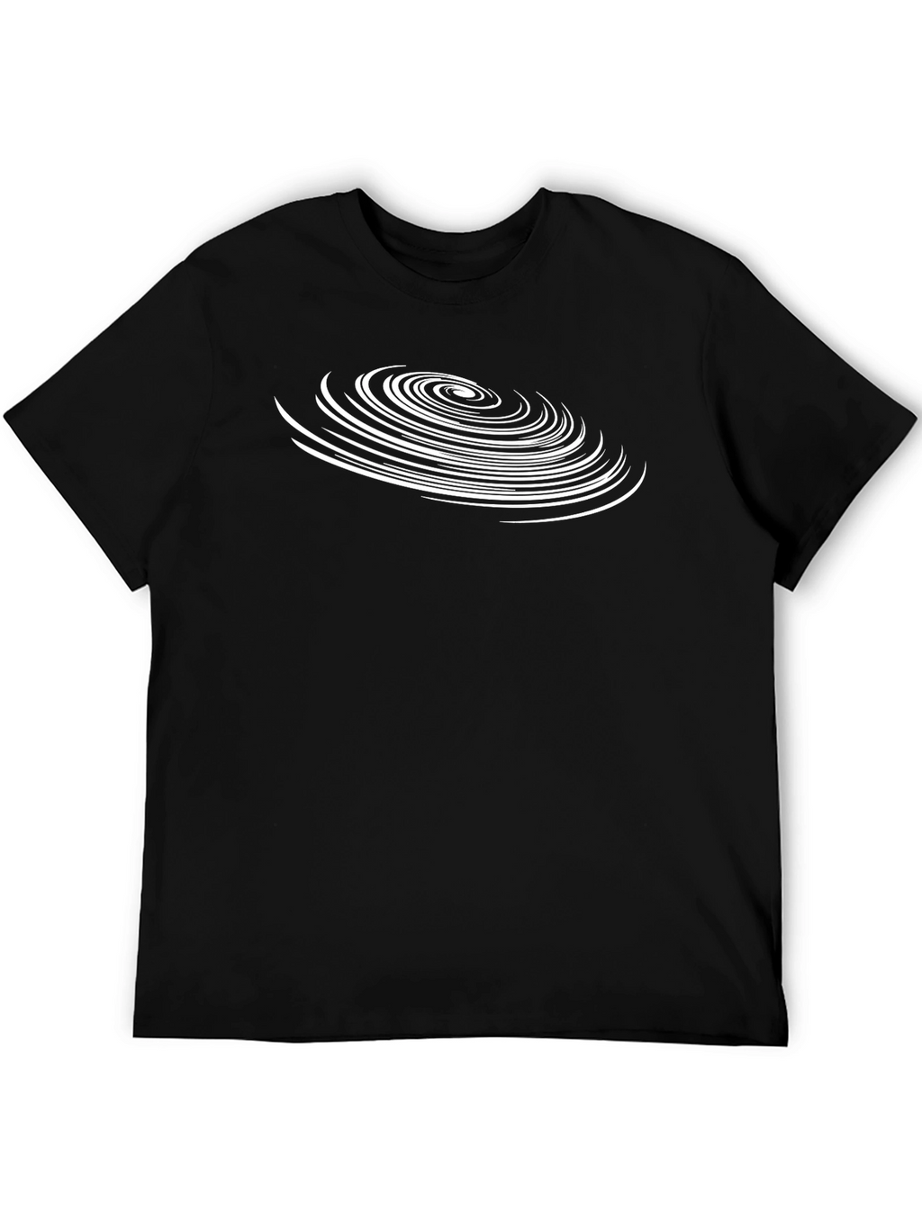 Hypnotic Swirl Graphic Tee - Modern Casual Style