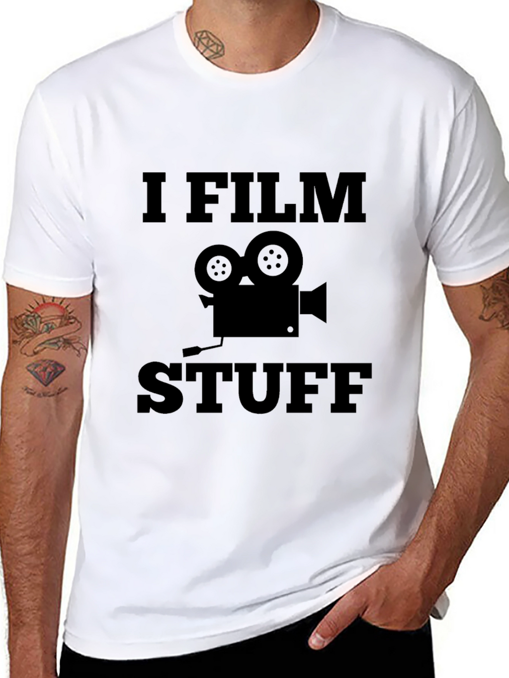 I Film Stuff T-Shirt - Filmmaker Tee