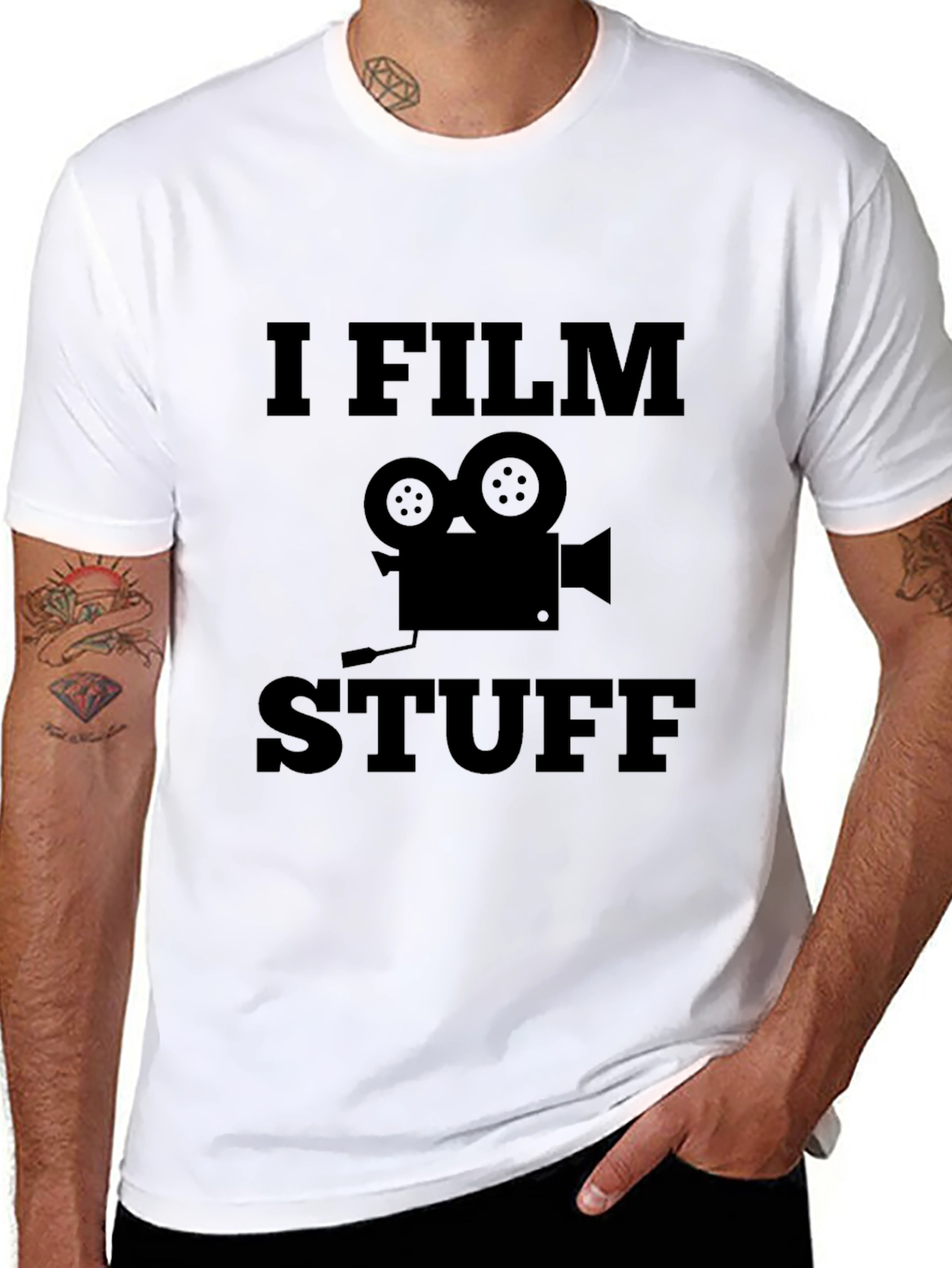 I Film Stuff T-Shirt - Filmmaker Tee