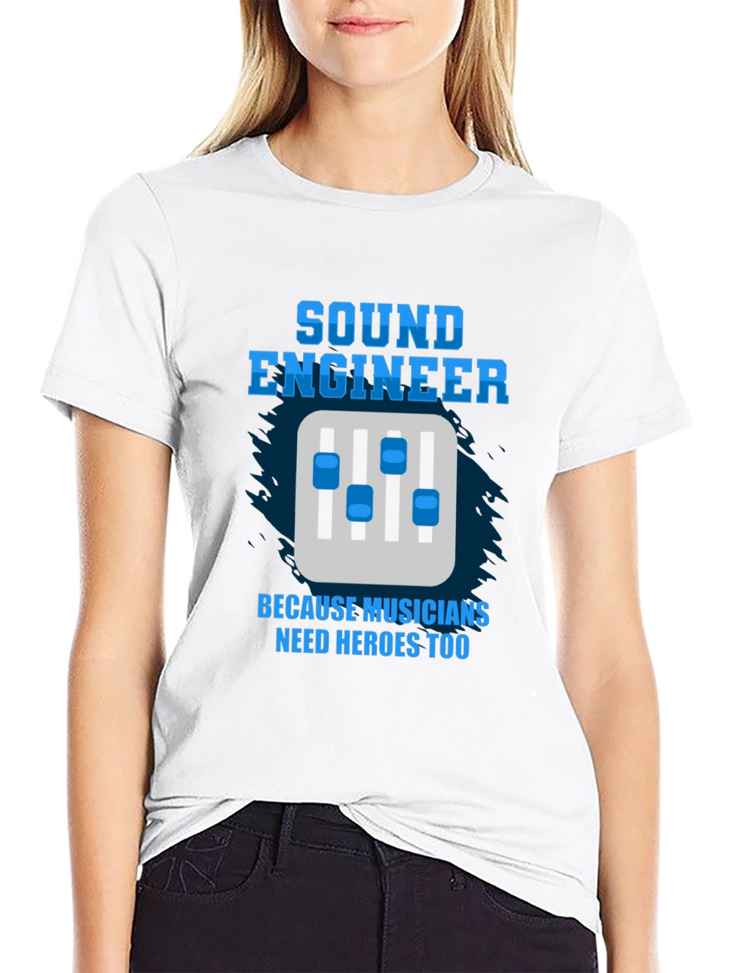 Sound Engineer T-Shirt - Musician Hero